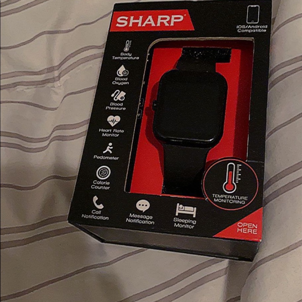 Sharp smart watch